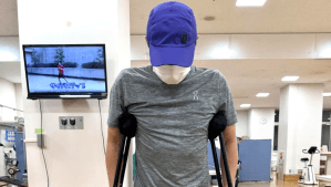 前園真聖、手術後初めて右脚つけたリハビリ姿公開　一歩前進に「アスリートの底力を信じています」「現役復帰まで行けそうなフィジカル」