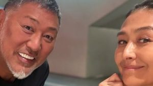 清原和博、元妻・亜希と偶然の再会にニッコリ！　自撮り2ショットに愛あるひと言「ほんま男前～」「素敵すぎる」
