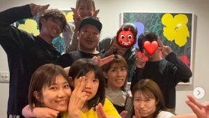 豊ノ島、潮田玲子邸で豪華顔ぶれBBQ！　“美女アスリート”大集合に図々しい？おねだりも「メダリストに囲まれるなんてやりますな〜w」