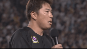 ロッテ角中勝也「無理そうなので」「思い残すことはないです」今季限りで引退　涙のスピーチに「ツラいなあ」「来年いないのかあ」