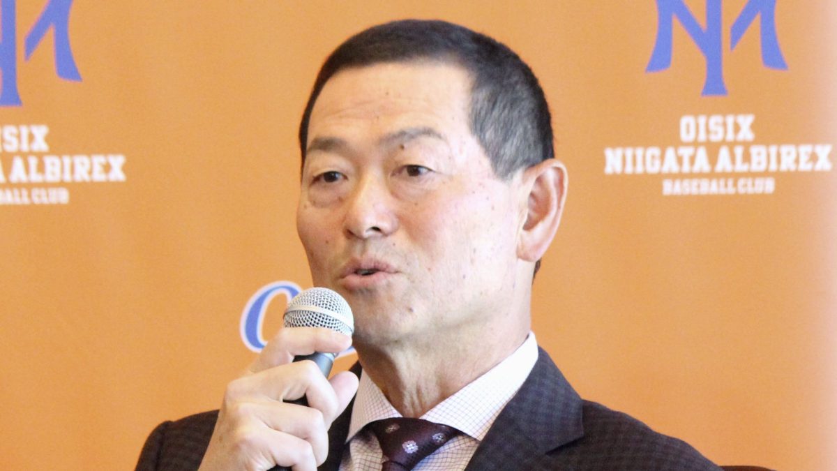 プロ野球２軍公式戦に参加するオイシックスで、来季からＣＢＯに就任する桑田真澄氏＝１８日、東京都内のホテル