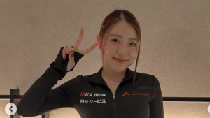 「めちゃんこ可愛い」紀平梨花、“美ライン”わかるジャージ姿に注目　「細くてスタイルいい」「鍛えられてますね」