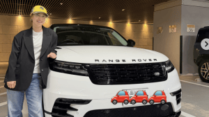 上田桃子「めちゃくちゃ高級感」愛車の高級SUVをモデルチェンジ！　ラグジュアリーなショットに「真似して買いたくなりました」